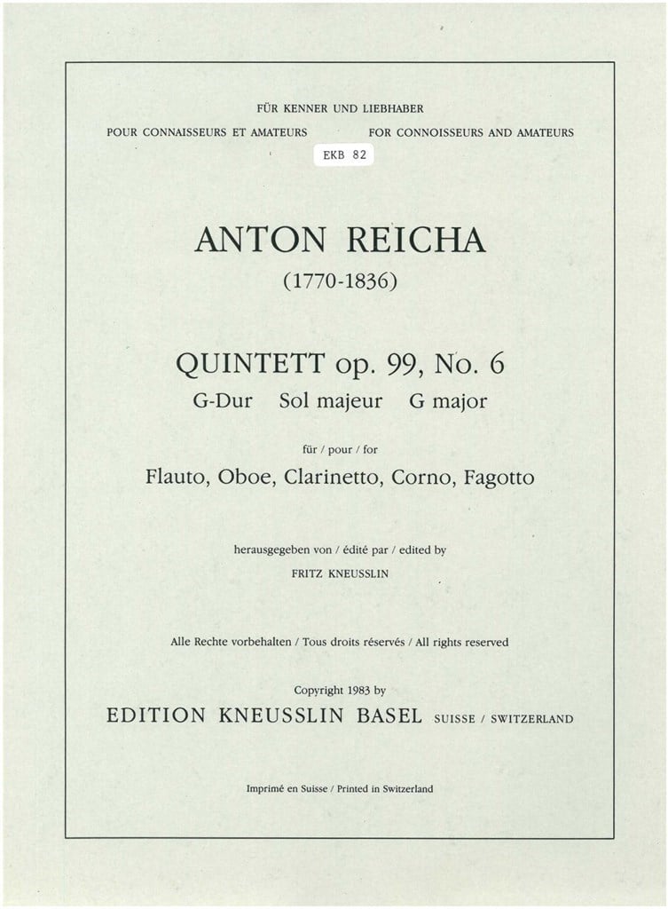 Quintett Op. 99-6