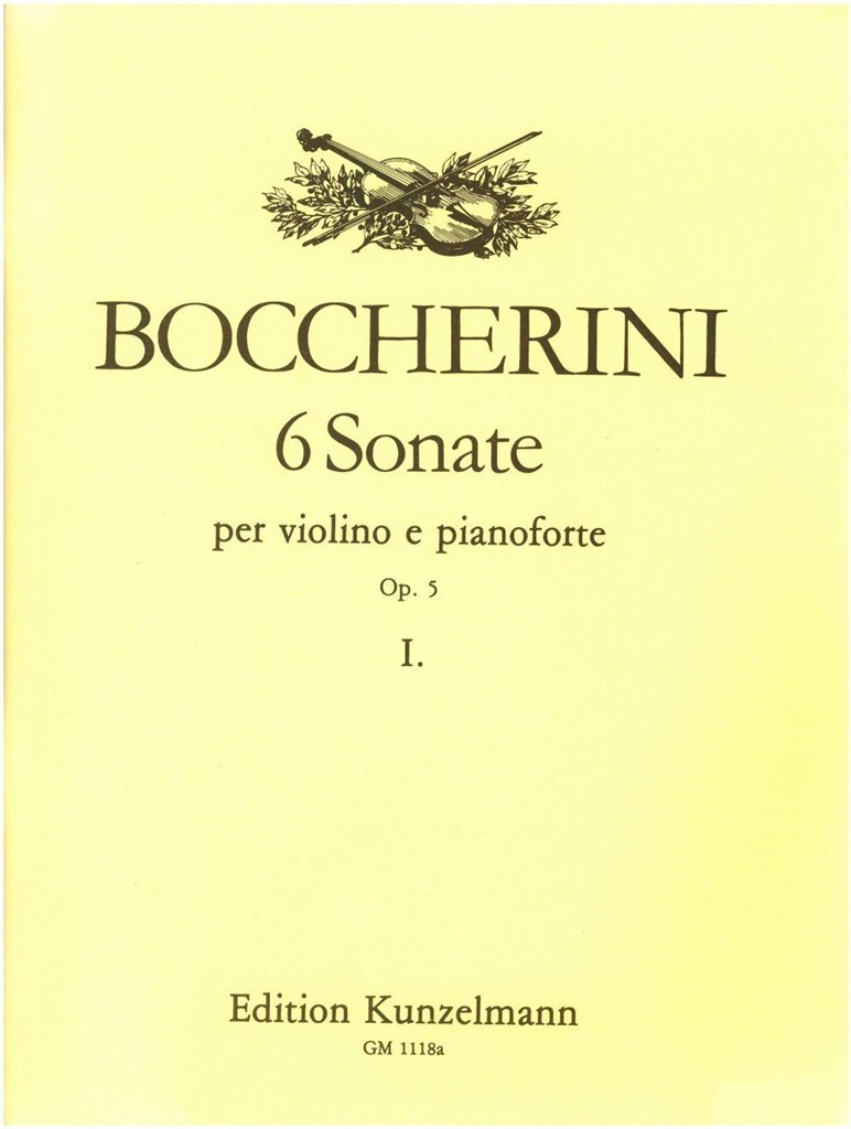 6 Sonaten Für Violine und Klavier