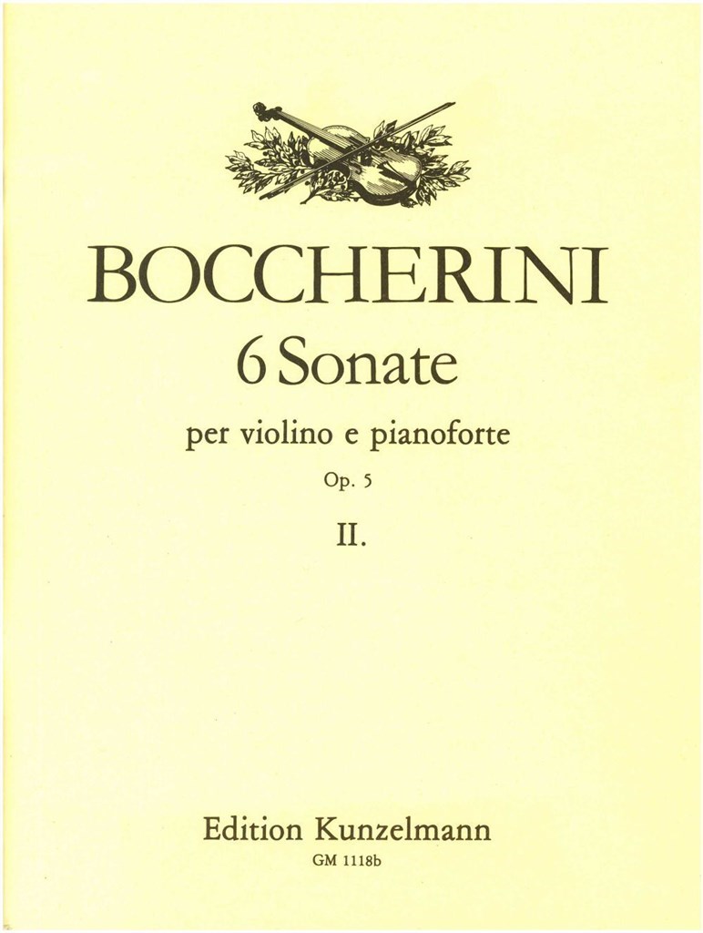 6 Sonaten Für Violine und Klavier