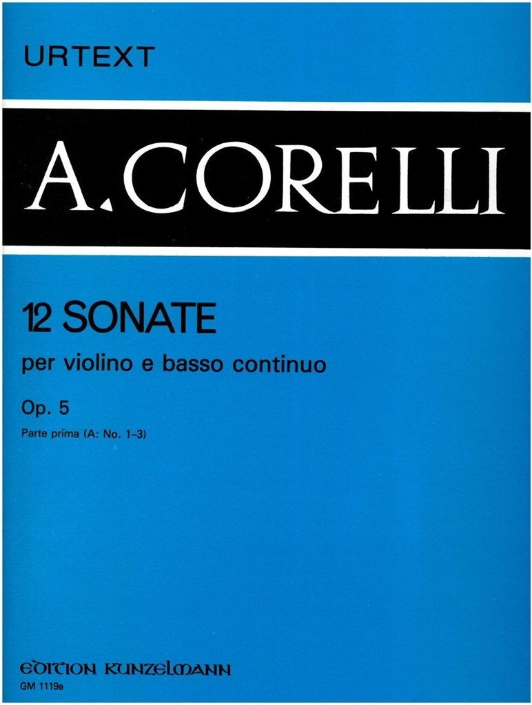 12 Sonaten Für Violine und Basso Continuo