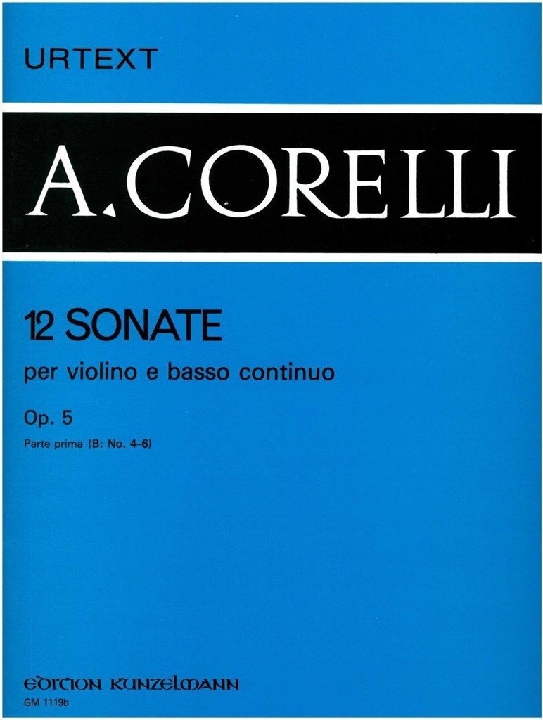 12 Sonaten Für Violine und Basso Continuo