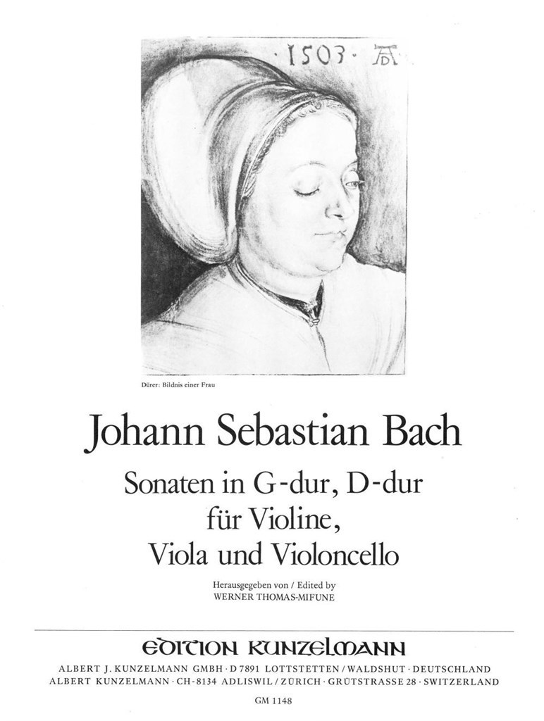 2 Sonaten Für Violine, Viola und Violoncello