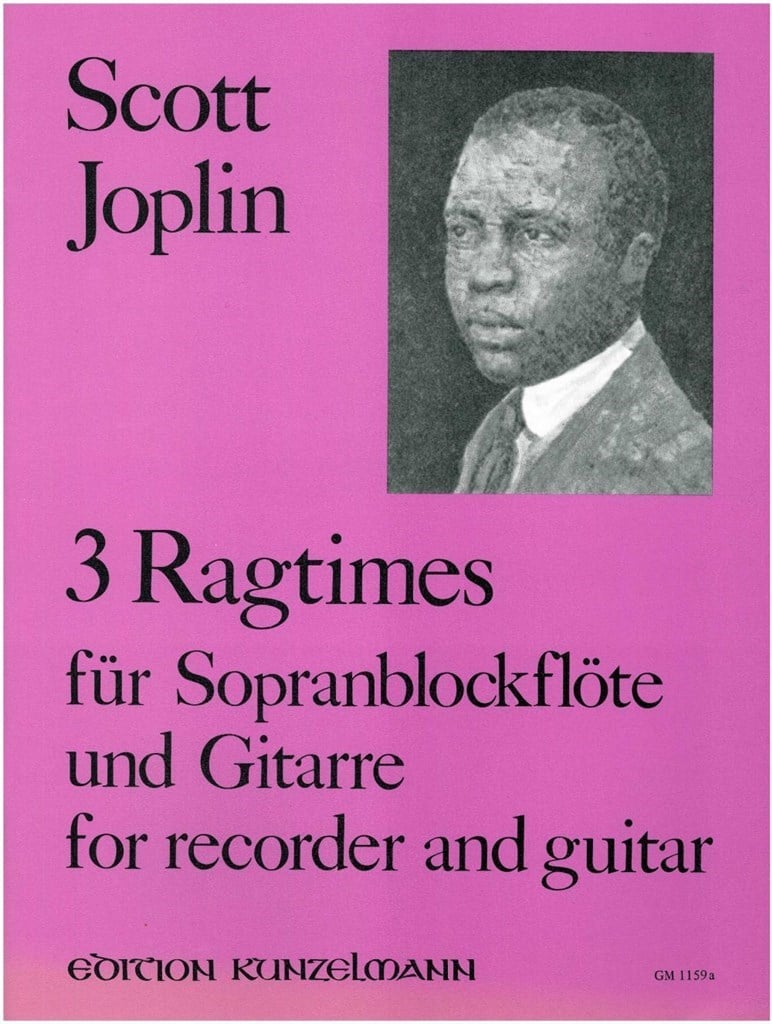 3 Ragtimes Für Sopranblockflöte und Gitarre