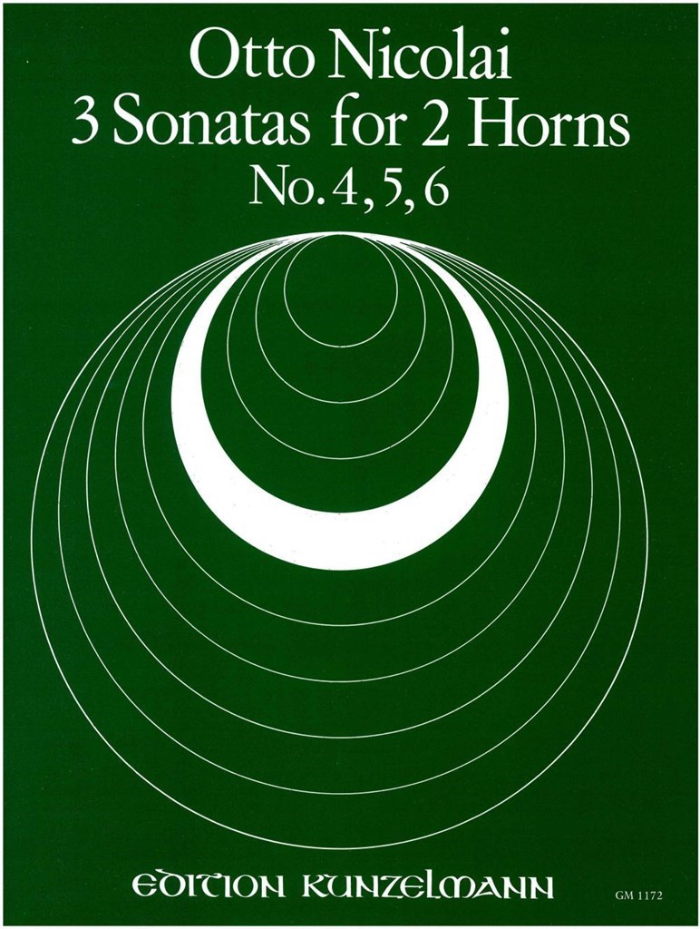 3 Sonaten (Nr. 4-6) Für 2 Hörner