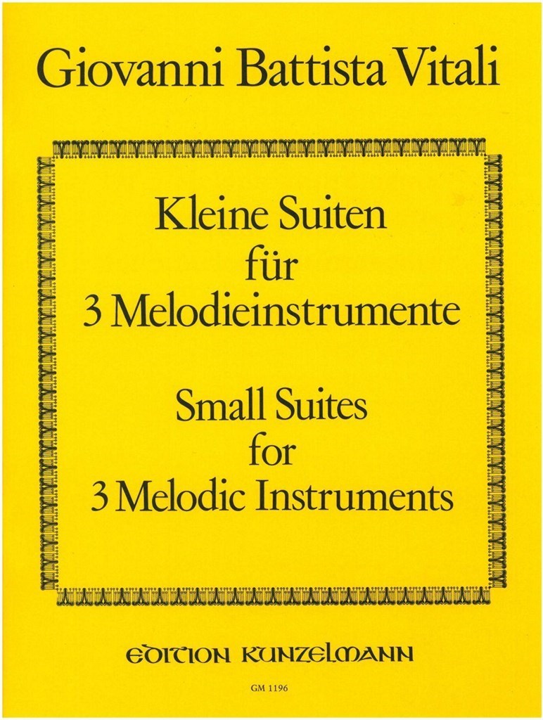 Kleine Suiten Für 3 Melodieinstrumente