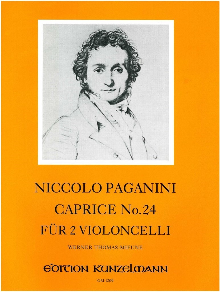 Caprice Nr. 24 Für 2 Violoncelli
