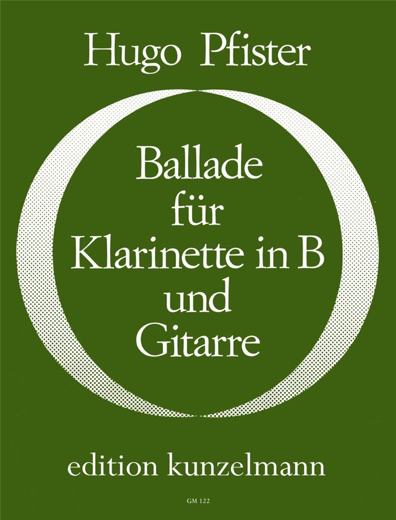 Ballade für Klarinette in B und Gitarre