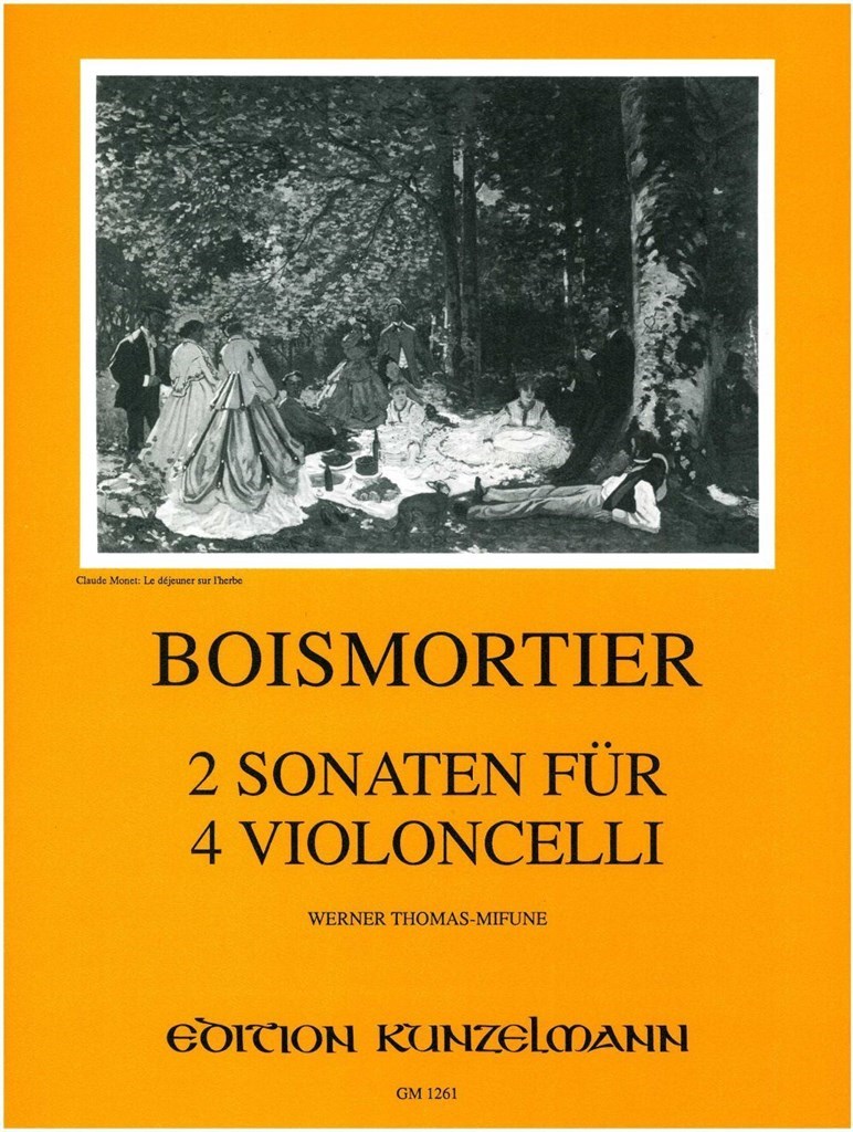2 Sonaten Für 4 Violoncelli