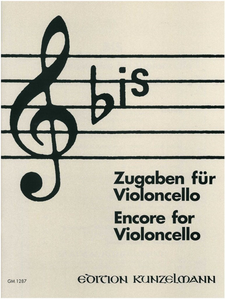 Bis - Zugabenstücke Für Violoncello