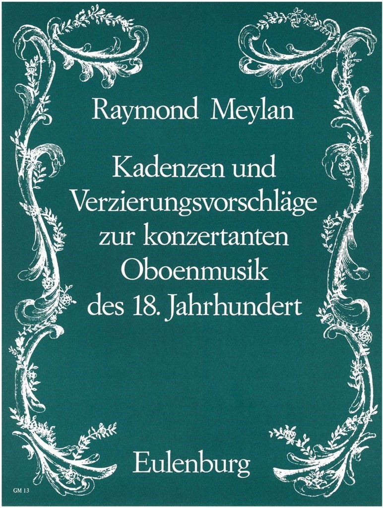 Kadenzen und Verzierungsvorschläge