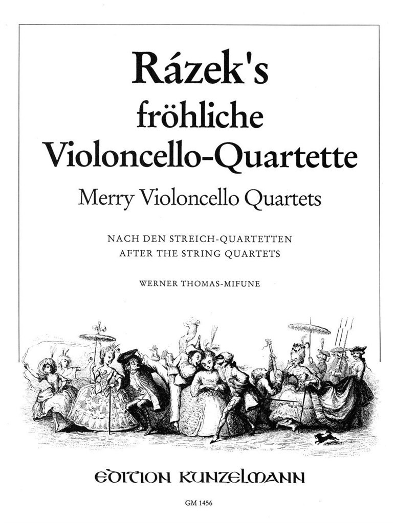 Fröhliche Violoncello-Quartette