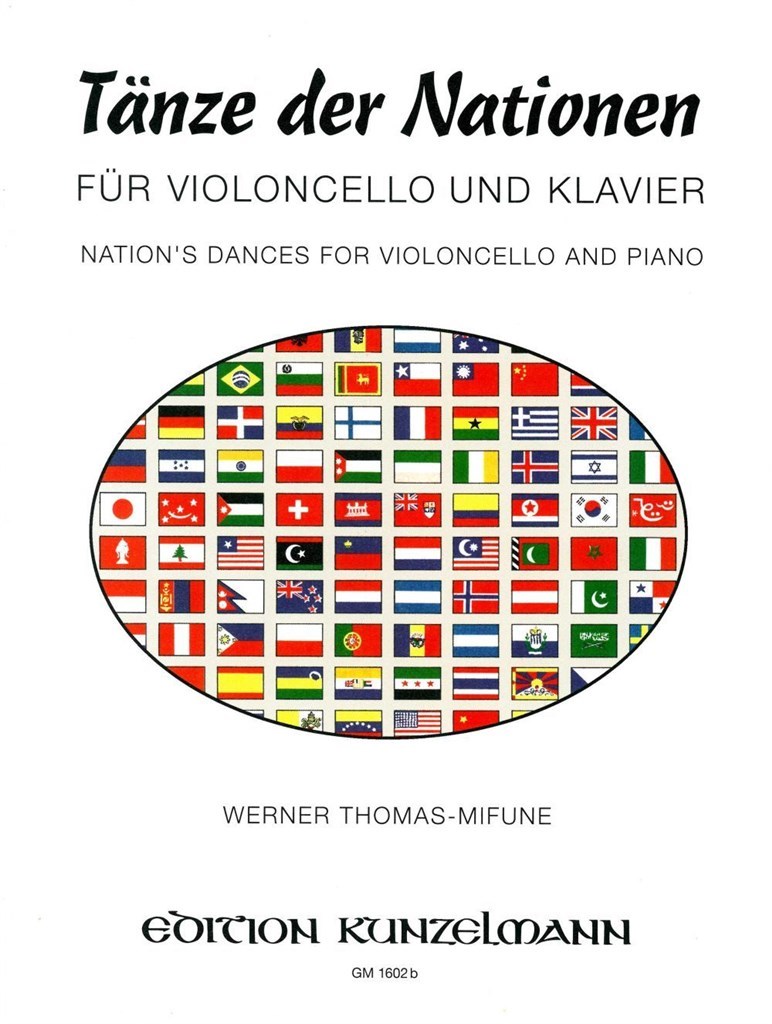 Tänze Der Nationen Für Violoncello und Klavier