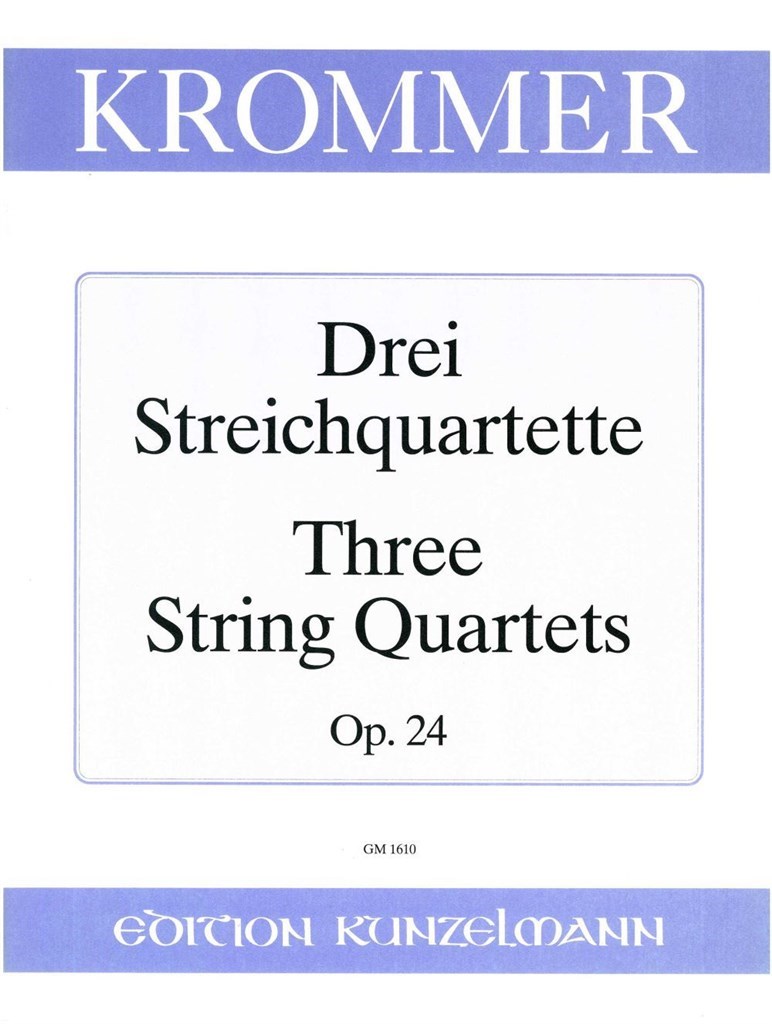 Drei Streichquartette
