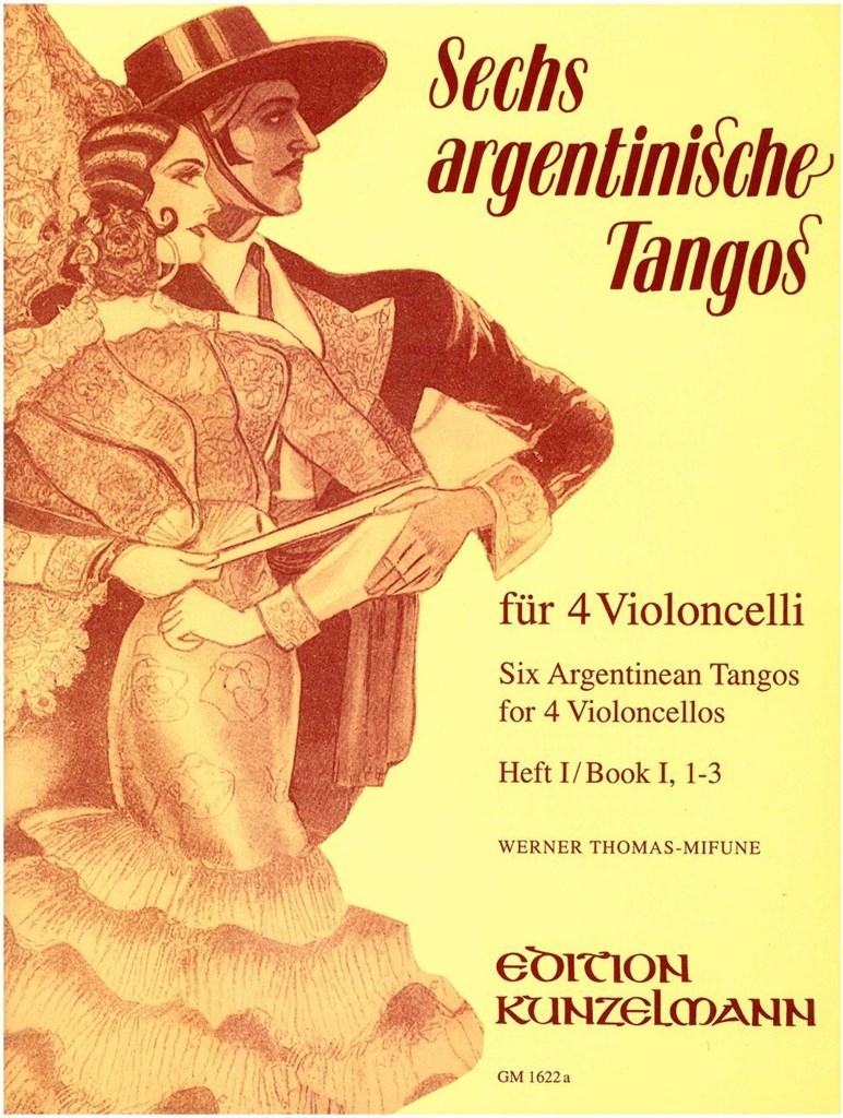 Argentinische Tangos Für 4 Violoncelli 1-3