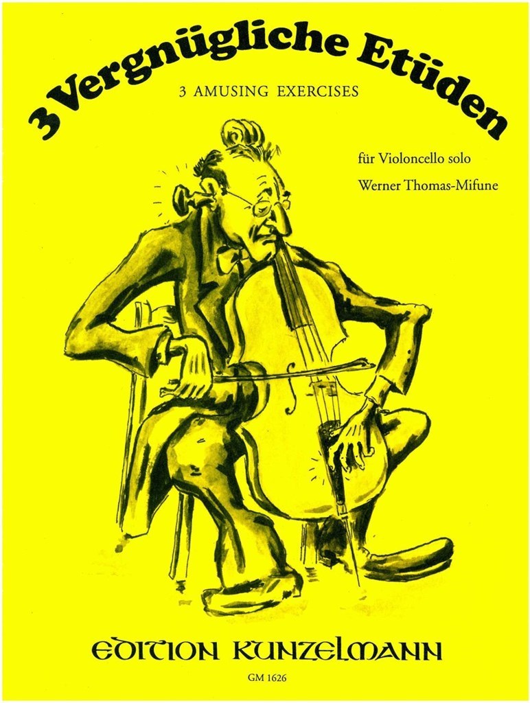 3 Vergnügliche Etüden Für Violoncello Solo