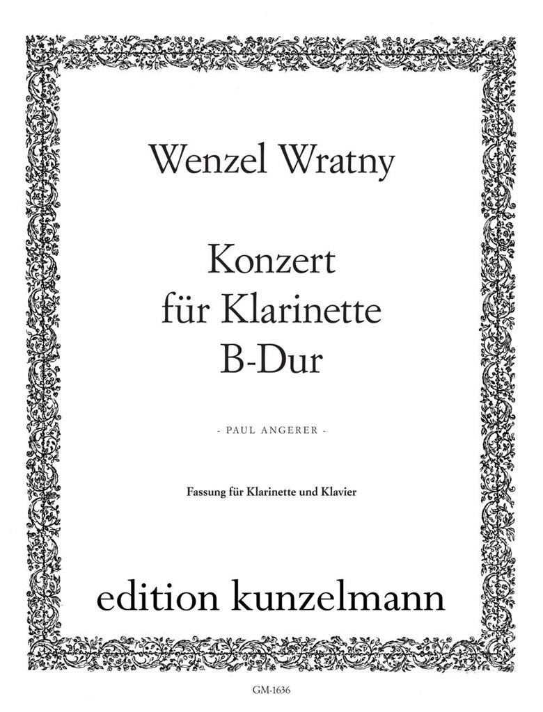 Konzert Für Klarinette B-Dur