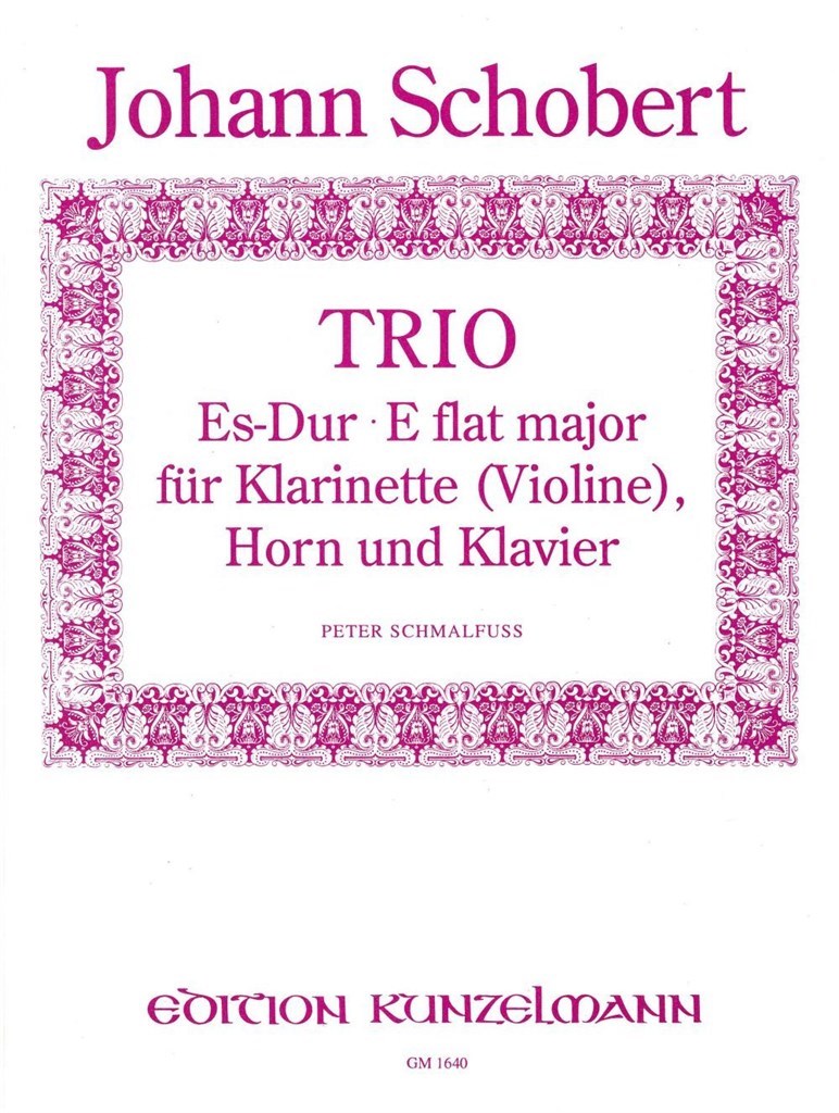 Trio Für Klarinette (Violine), Horn und Klavier