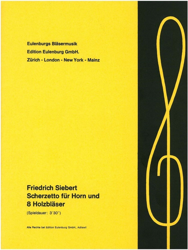 Scherzetto Für Horn und 8 Holzbläser