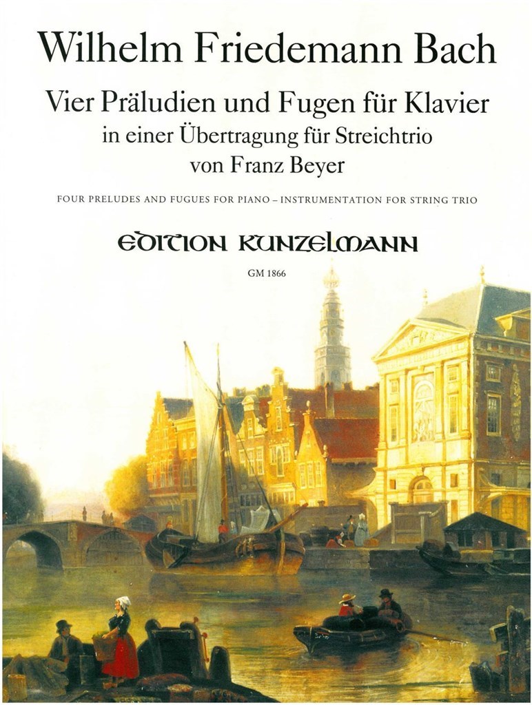 4 Präludien und Fugen, Für Klavier