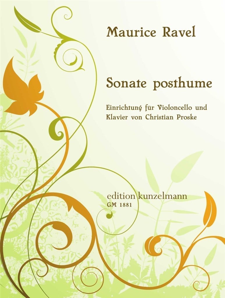 Sonate Posthume für Violoncello und Klavier