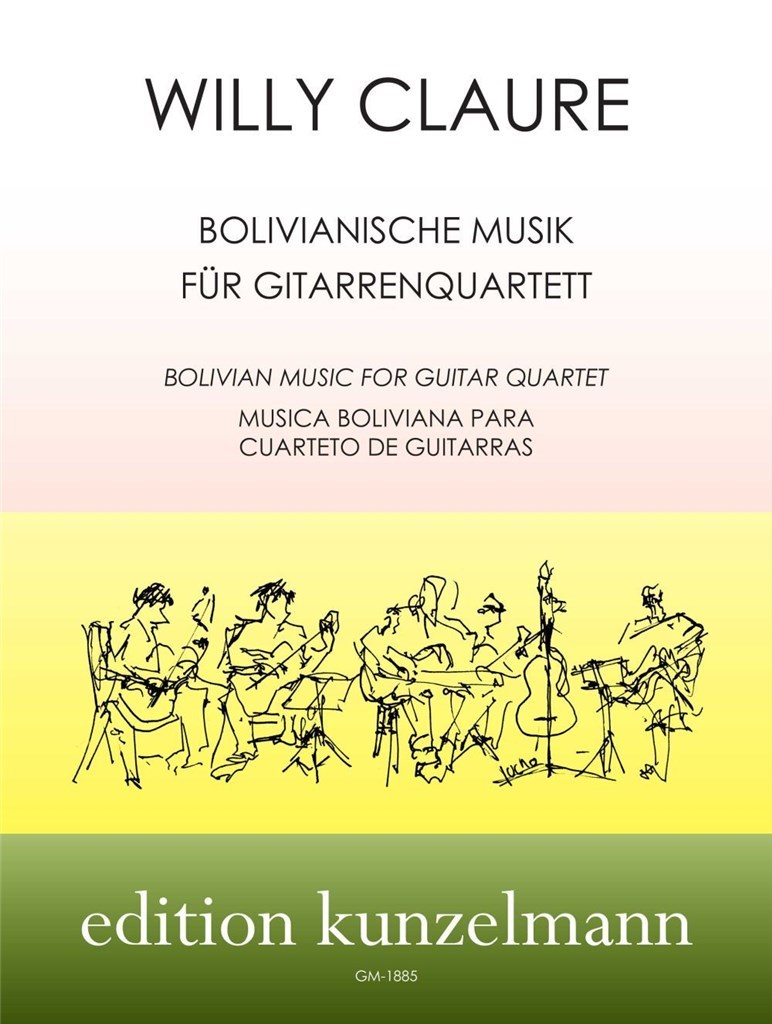Bolivianische Musik Für Gitarrenquartett