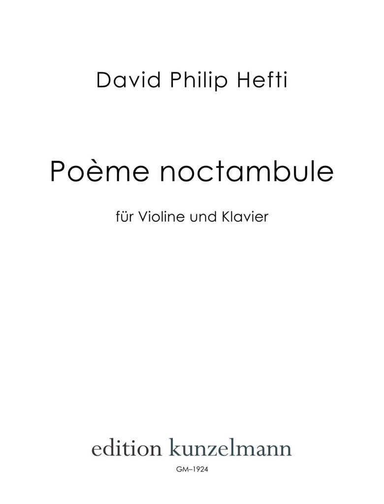 Poème Noctambule
