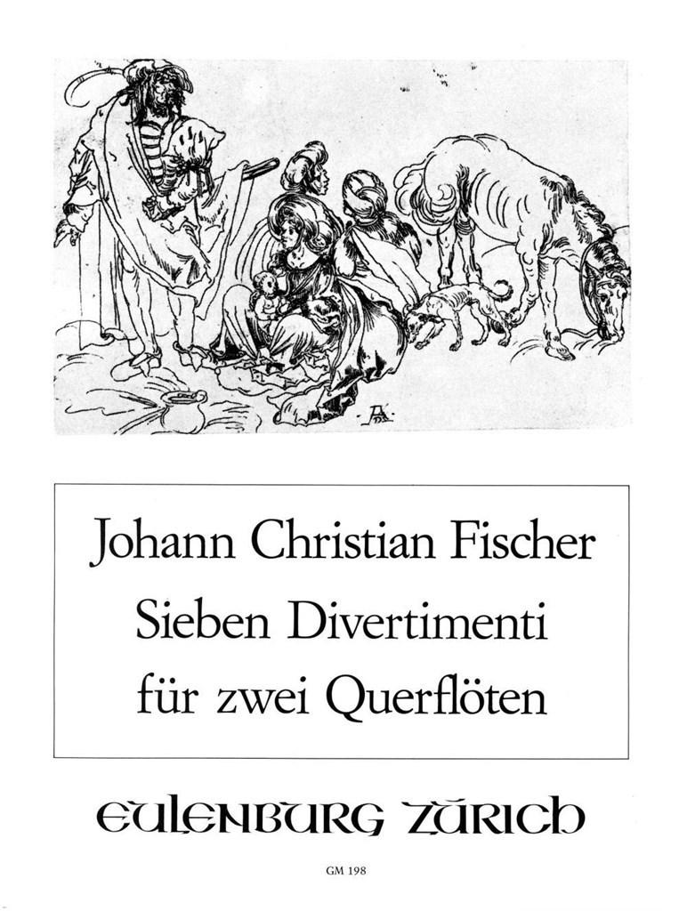 7 Divertimenti Für 2 Flöten