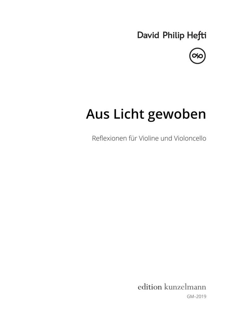 Aus Licht gewoben, Reflexionen