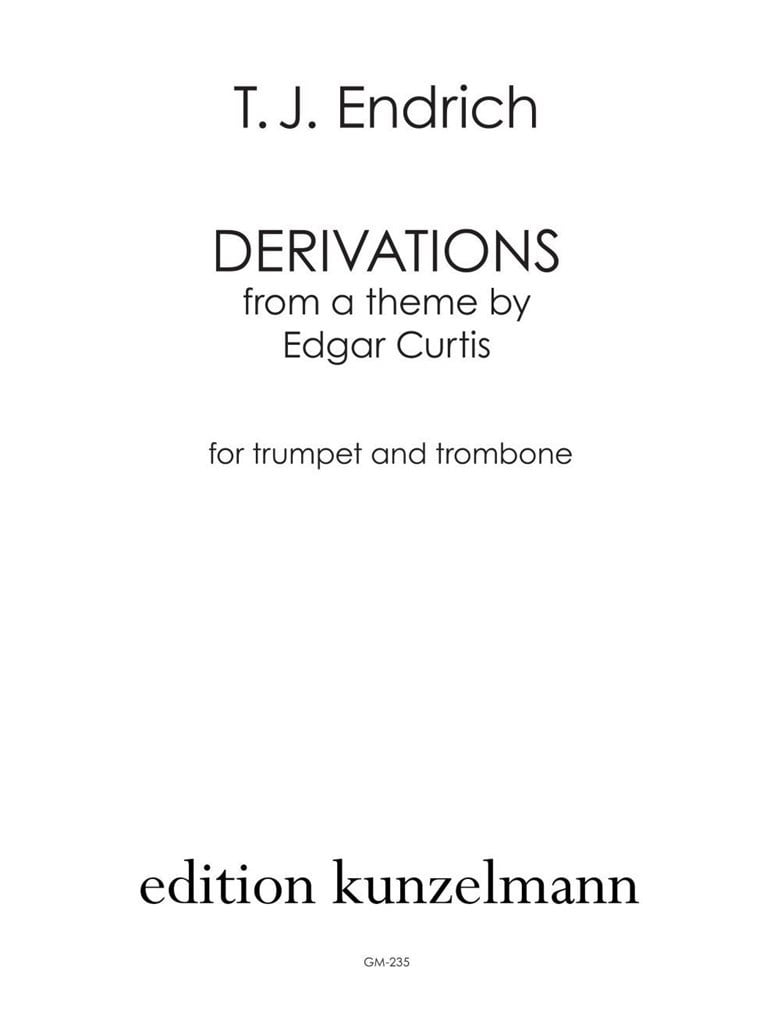 Derivations From A Theme By Edgar Curtis