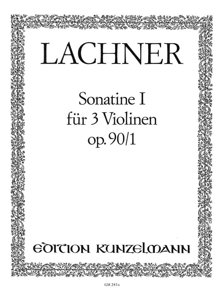 Sonatine 1 Für 3 Violinen