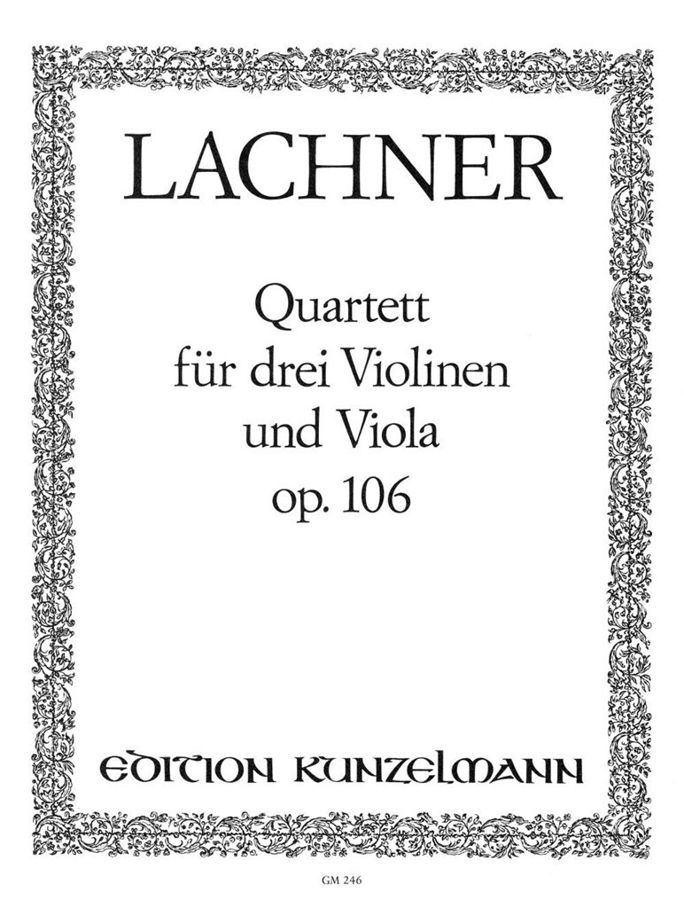 Quartett Für 3 Violinen und Viola