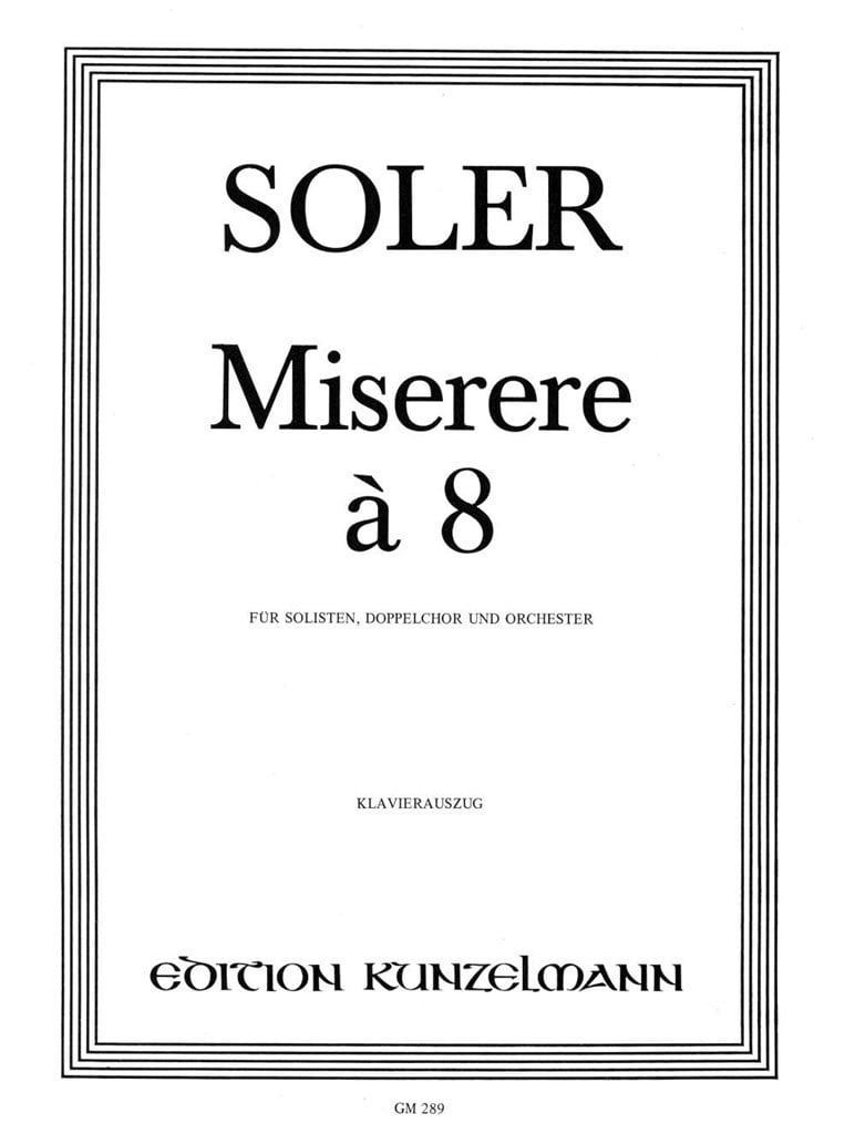 Miserere À 8