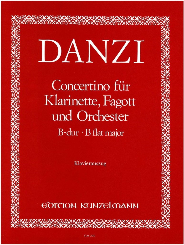 Concertino Für Klarinette, Fagott