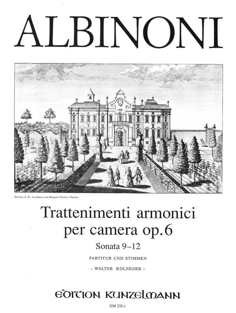 12 Trattenimenti Armonici Per Camera