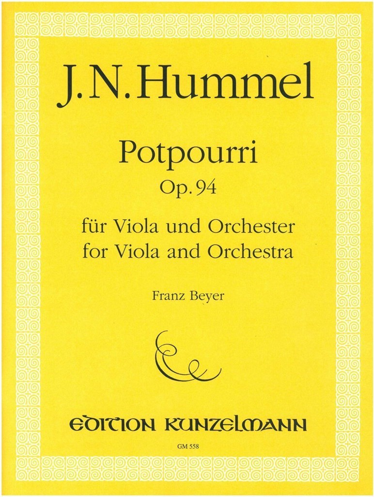 Potpourri Op. 94 Fantasie