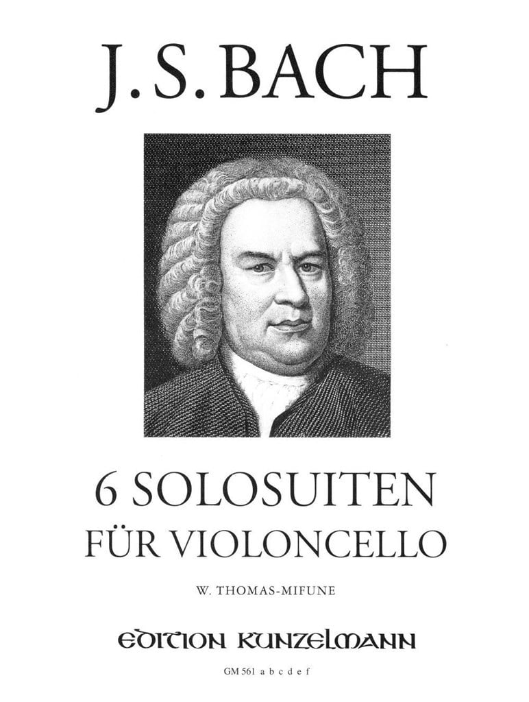6 Solosuiten Für Violoncello
