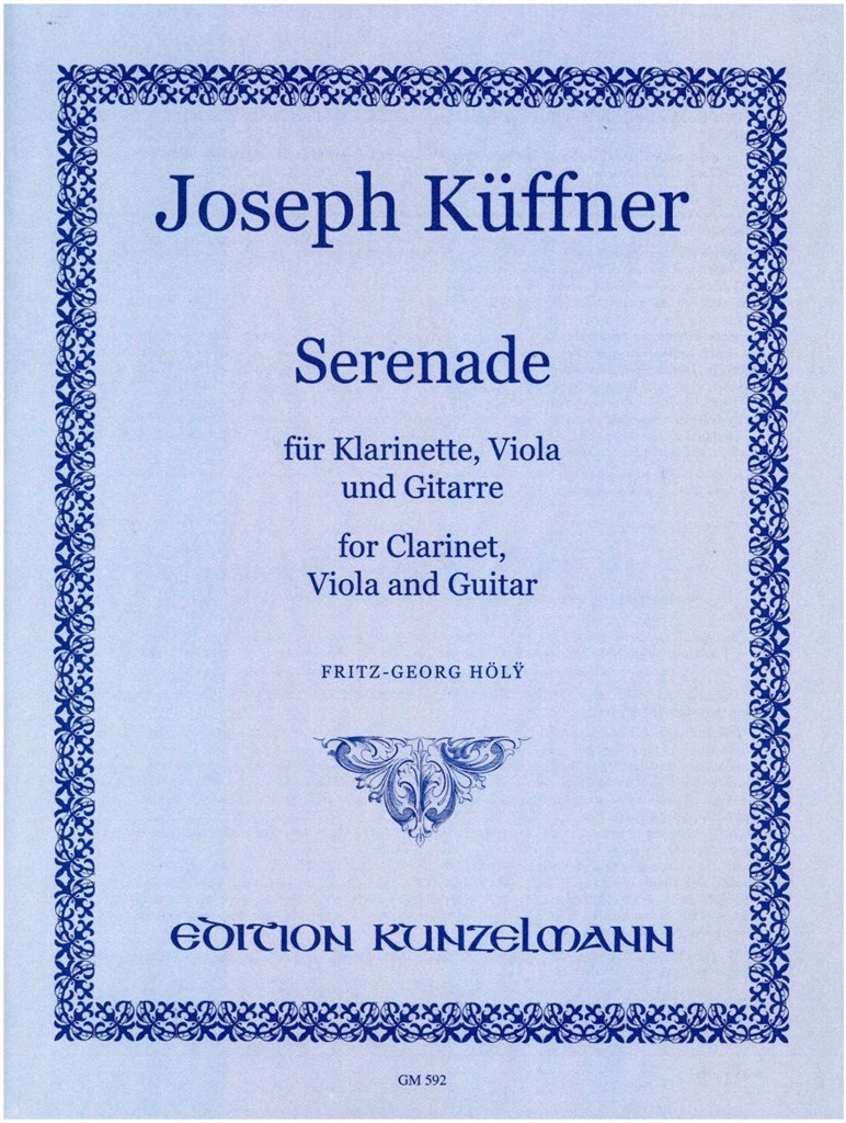 Serenade für Klarinette, Viola und Gitarre