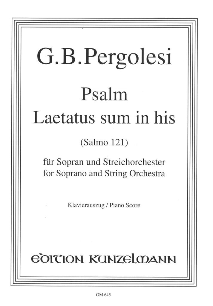 Psalm Laetatus