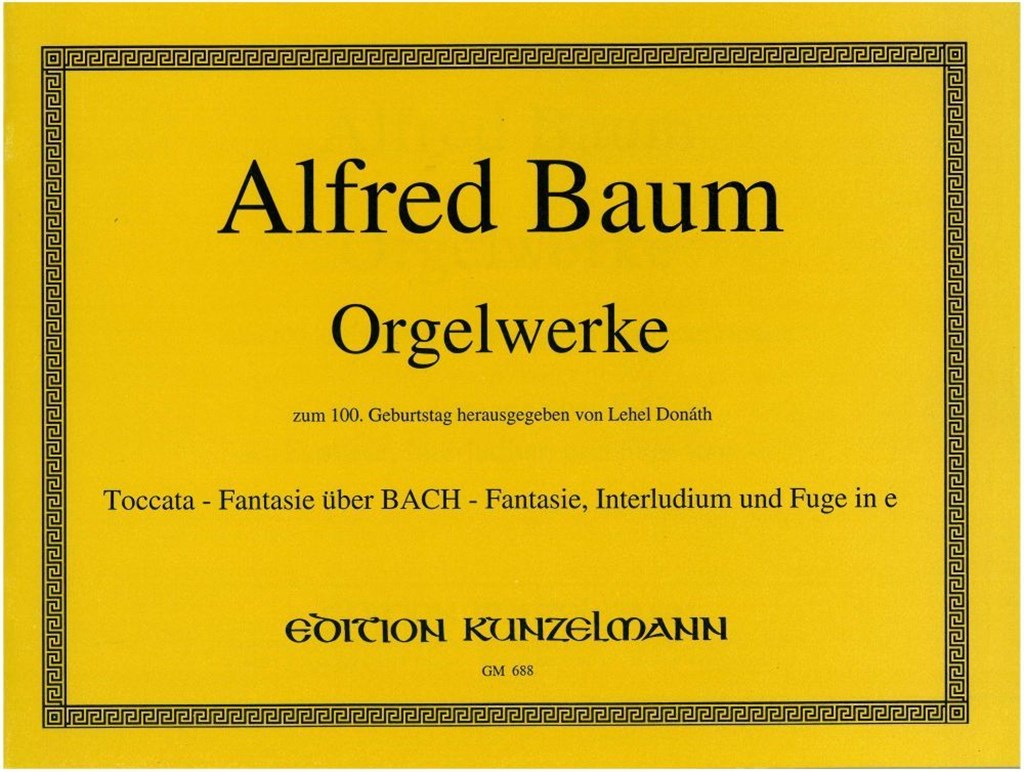 Fantasie Über Bach