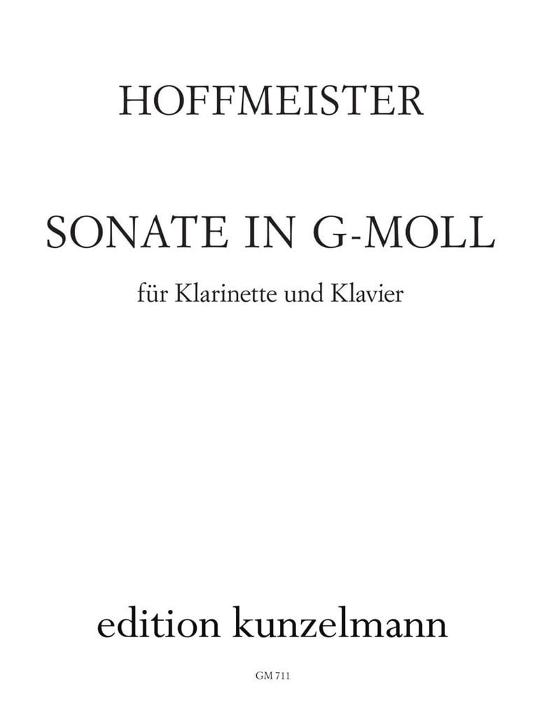 Sonate Für Klarinette