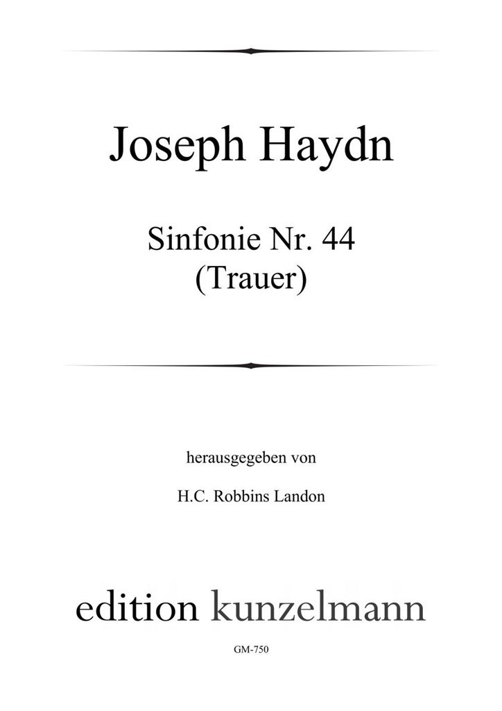 Sinfonie Nr.44 (Trauer)
