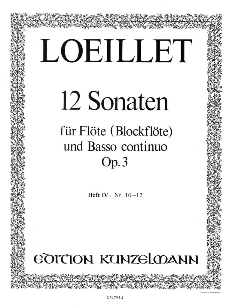 Sonaten 10-12