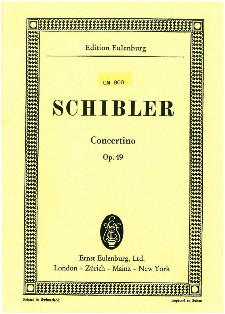 Concertino Für Klarinette