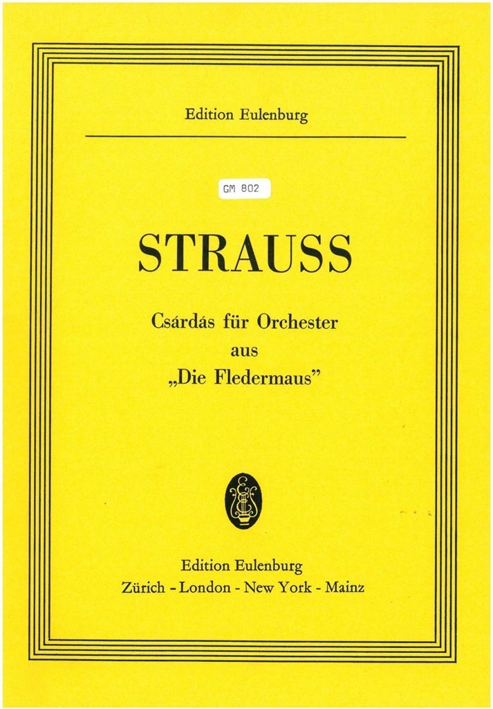 Csárdás Aus Die Fledermaus