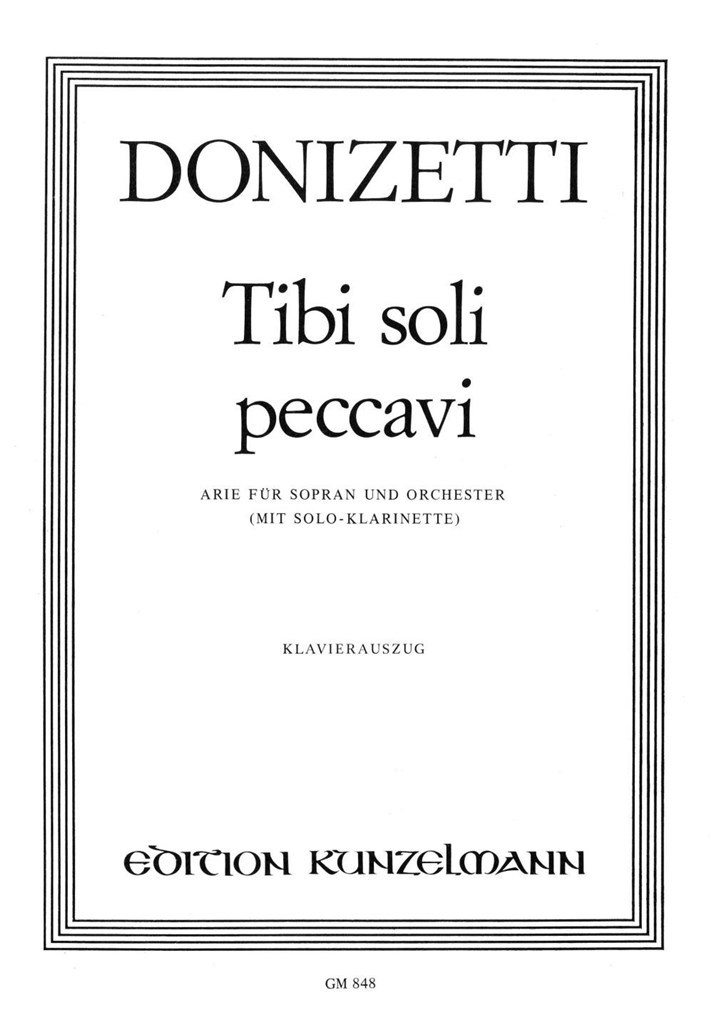 Tibi Soli Peccavi
