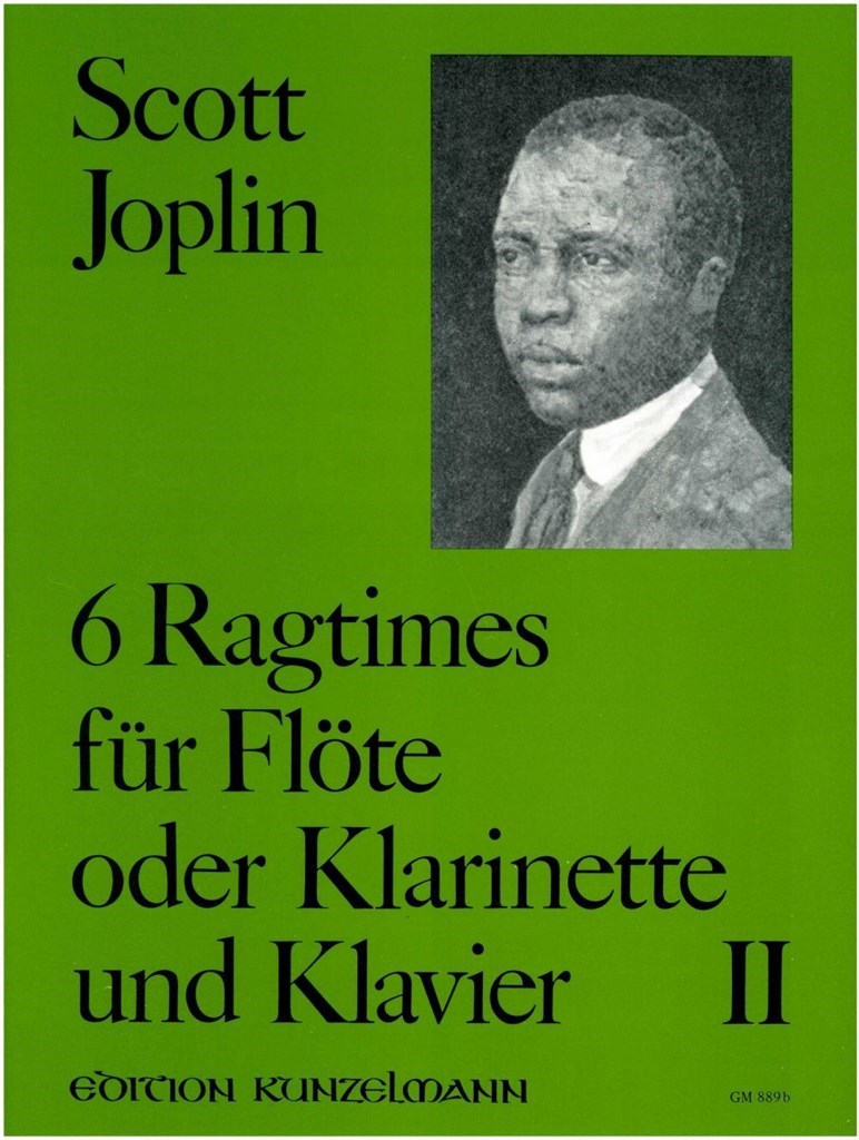 6 Ragtimes Für Flöte und Klavier - Band Ii