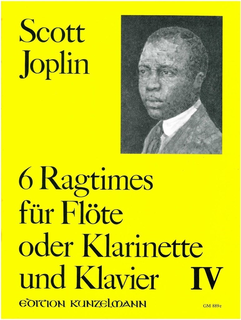 6 Ragtimes Für Flöte und Klavier - Band Iv