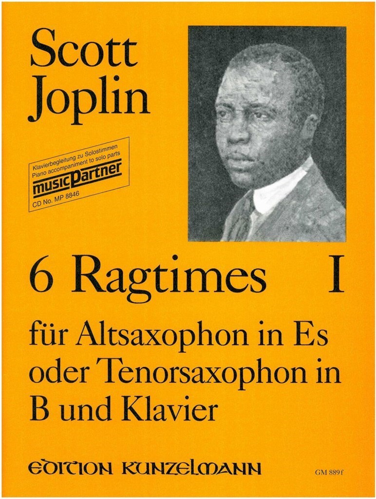 6 Ragtimes Für Saxophon und Klavier - Band I