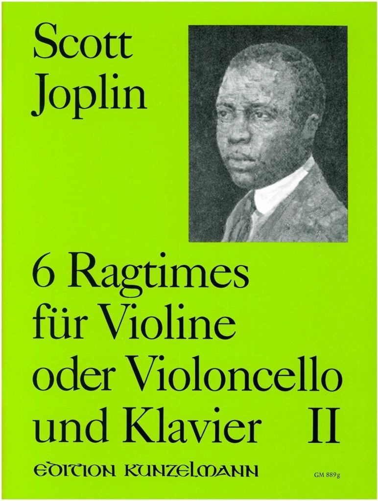 6 Ragtimes Für Violine und Klavier - Band Ii