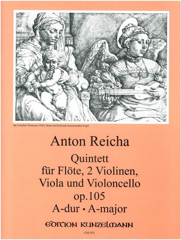 Quintett Op. 105 Für Flöte und Streichquartett